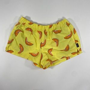 Patagonia Melon Yellow Shorts Baggies 2.5in XS